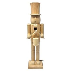 McGee‎ & Co Wooden Decorative Nutcracker with Drum - Christmas 2024